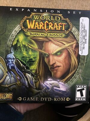 World of Warcraft Burning Crusade Game DVD-ROM DISC ONLY Blizzard