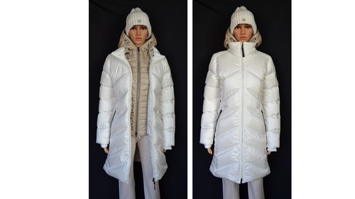 BOGNER F+I ASTA DAMEN DAUNEN JACKE SSWAROVSKI LOGO OLIV UVP 695 € Gr 38 M NEU - Bild 22 von 30