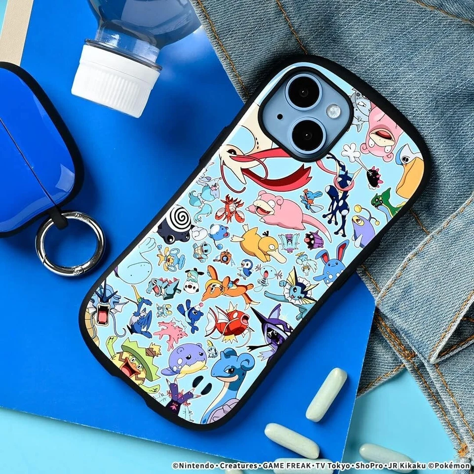 Funda iFace iPhone 14 Pokemon Azul ORIGINAL NUEVA de Japón Pokemon Store Foto 2 de 4