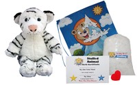 Make Your Own Stuffed Animal snowflake The White Tiger - No Sew - Kit With ... on sale Make Your Own Stuffed Animal snowflake The White Tiger - No Sew - Kit With ... on sale