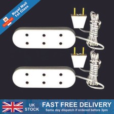 Dolls House Extension Lighting Blocks 2 x 3 way 1/12 Scale 12volt (01570)