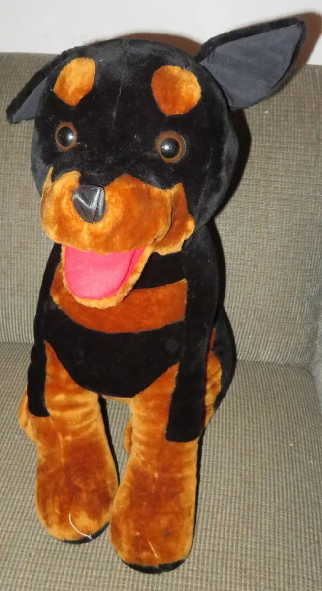 I Love Doberman Stuffed Animal Plush Toy