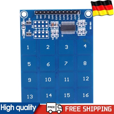 TTP229 Touch Capacitive Board 2.4V-5.5V 16 Channel Convenient Useful for Arduino