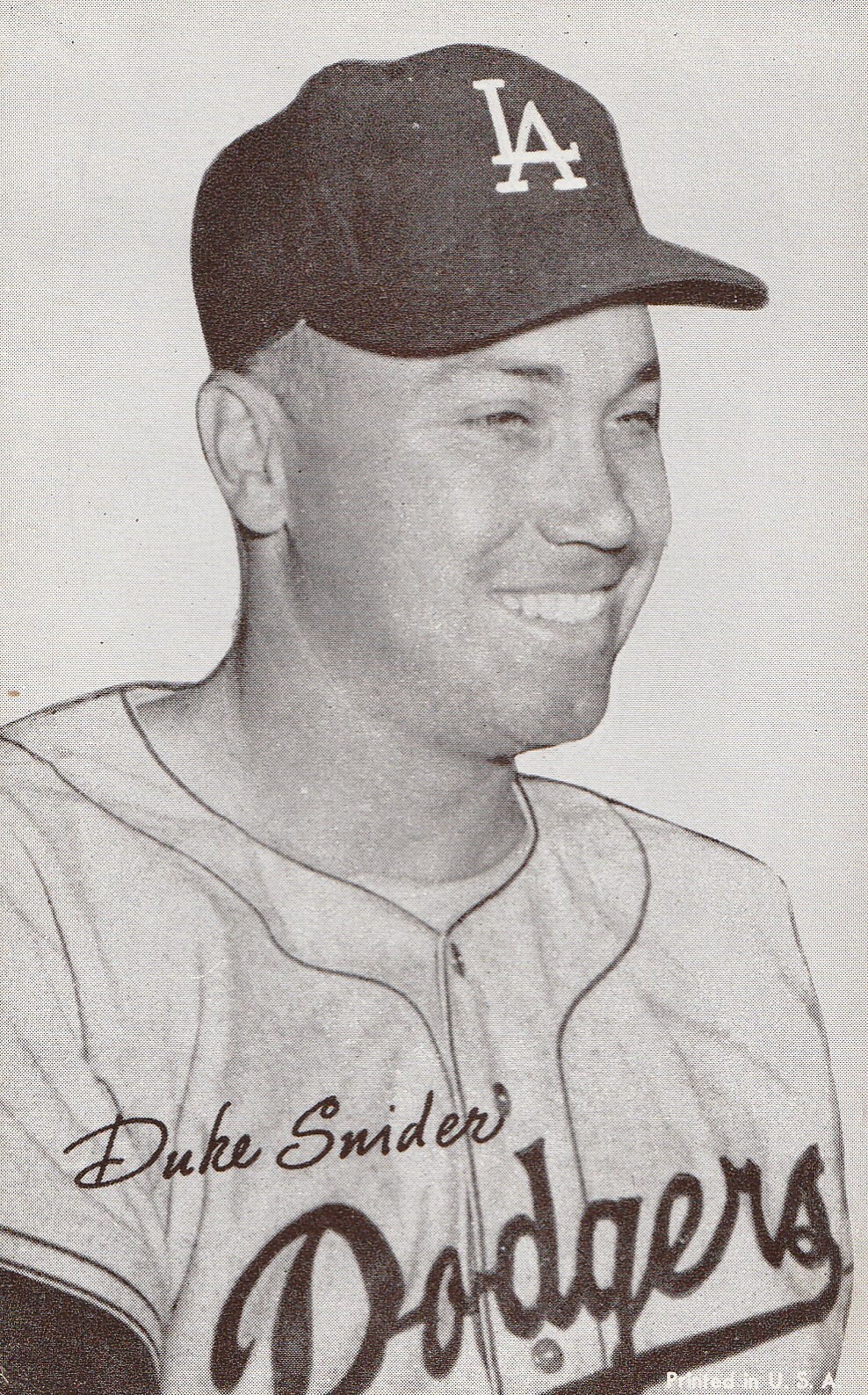 194766 Exhibit DUKE SNIDER LA ON CAP HOF VINTAGE 1960S DODGERS eBay