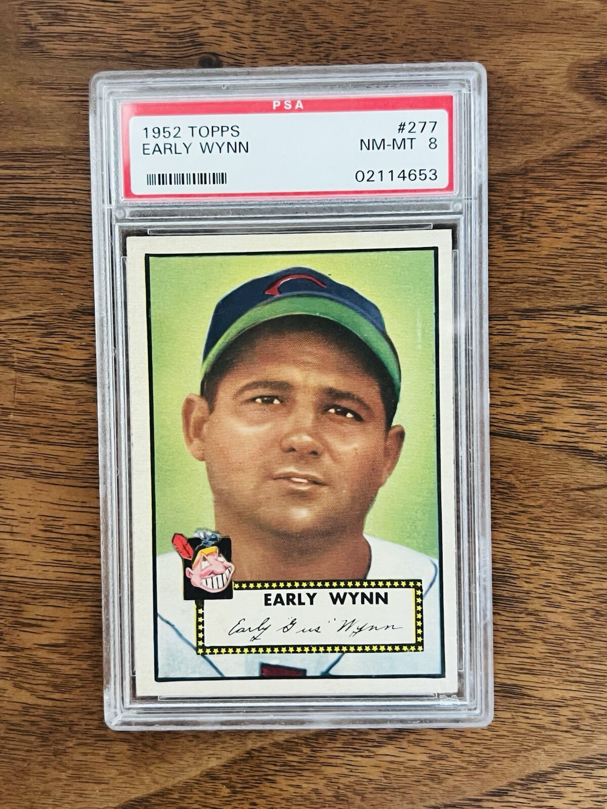 1952 Topps - Semi-High # #277 Early Wynn PSA 8!