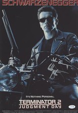 Edward Furlong "Terminator 2" AUTOGRAPH Signed 12x18 Photo Beckett ACOA BAS