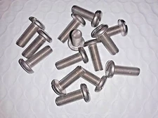 1/4-28 x 3/4" PAN HEAD SLOTTED MACHINE SCREWS, STAINLESS STEEL 18-8, SELECT QTY 