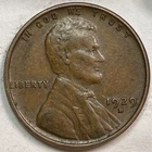 1929-D Lincoln Wheat Cent Almost Uncirculated AU Coin #10609