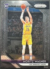 2018-19 Panini Prizm Rookie RC NO. 284 Moritz Wagner - Los Angeles Lakers