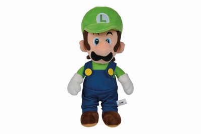Super Mario Luigi Plüsch, 30cm | Spiel | Deutsch (2021) | 109231011 | SIMBA TOYS