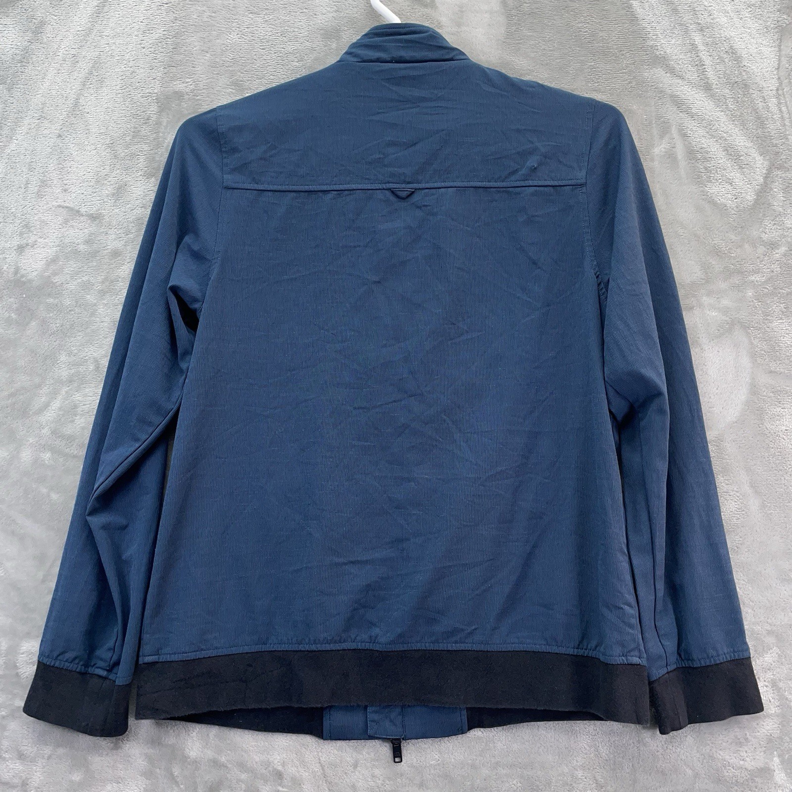 Travis Mathew jacket Men's Small Blue Road Soda Lightweight Windbreaker Golf zip image 3