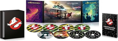 Ghostbusters Afterlife 3 Movie Collector's Box 4K ULTRA HD + Blu-ray set LTD