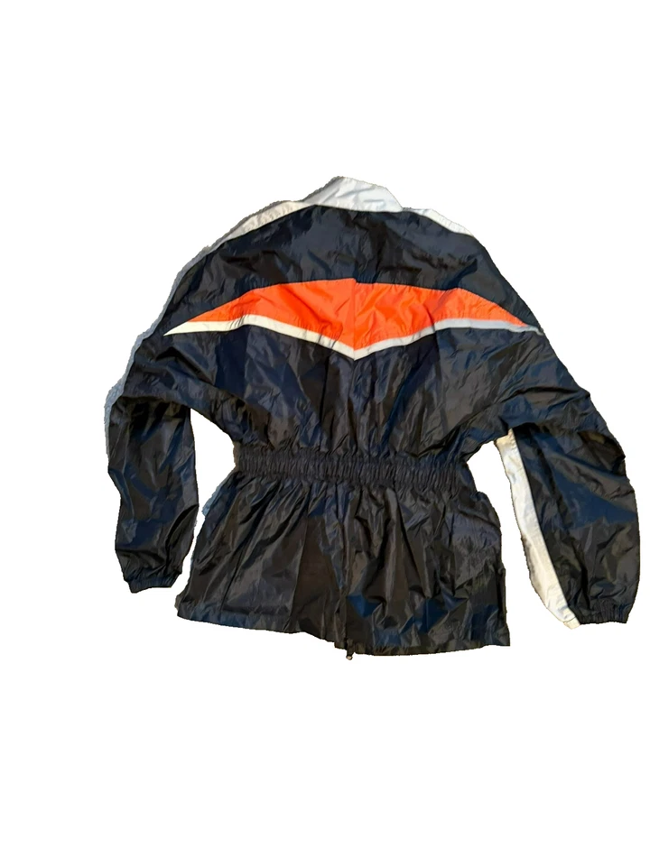 Traje de lluvia para hombre mujer chaquetas pantalón equipo impermeable motocicleta Foto 3 de 4