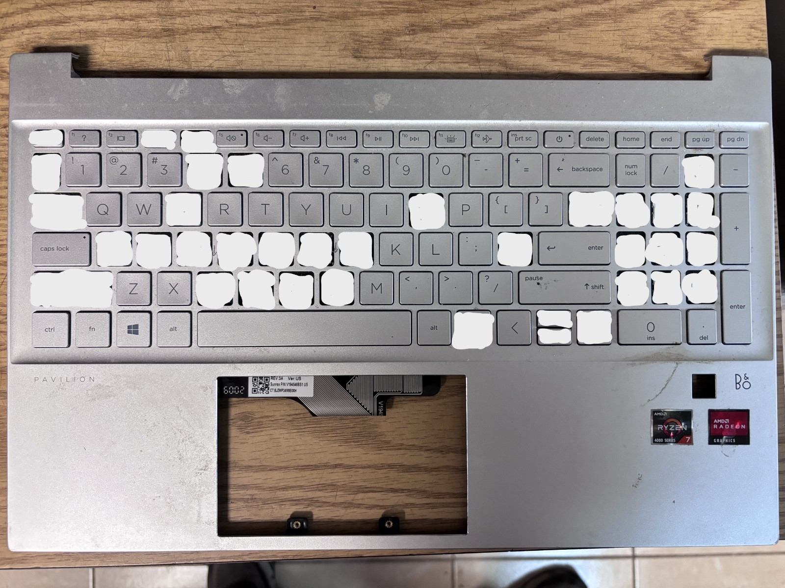 HP 15Z EH000 laptop keyboard single key replacement