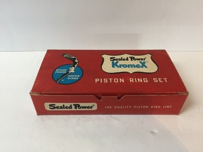 Vintage Sealed Power Kromex 5526kx STD Piston Ring Set New Old Stock in Box