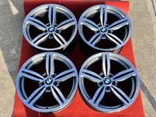 4x 19" GENUINE BMW M6 M5 V10 OEM E60 E61 E63 E64 5 6 SERIES Forged ALLOY WHEELS