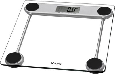 Bomann Personenwaage PW 1417 CB Glas Digital LCD bis 150 kg