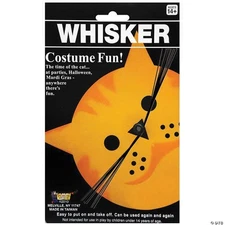 Cat Whiskers Black Accessory - Forum Novelties