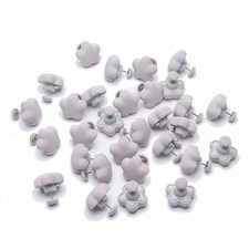 30 PCS Grey PlumBlossom Duvet Clips Comforter Curtain Pins Fastener Set