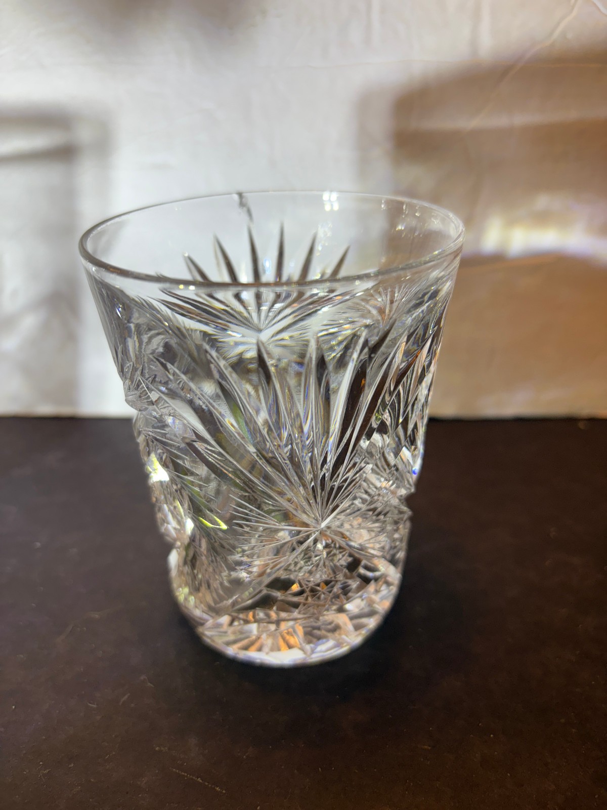 American Brilliant , ABP - FOUR "ORPHAN" UNMATCHED TUMBLERS, lot