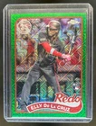 2024 Topps Elly De La Cruz 1989 35th Chrome Refractor Green RC #78/99