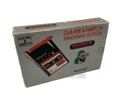Nintendo Game & Watch Panorama Screen Mario's Bombs Away 1983 CIB Japan Tested
