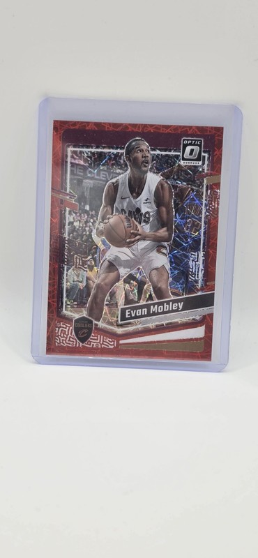 2023-24 Donruss Optic Evan Mobley Red Velocity /299 #45