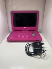 Bush Portable DVD Player 10" Pink Charger CDVD100W1SWMP