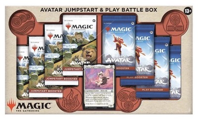 Magic the Gathering MTG Avatar Jumpstart & Play Battle Box