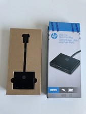HP USB-C Multi-Port Hub HDMI USB-A Adapter Dock For Laptop New Open Box