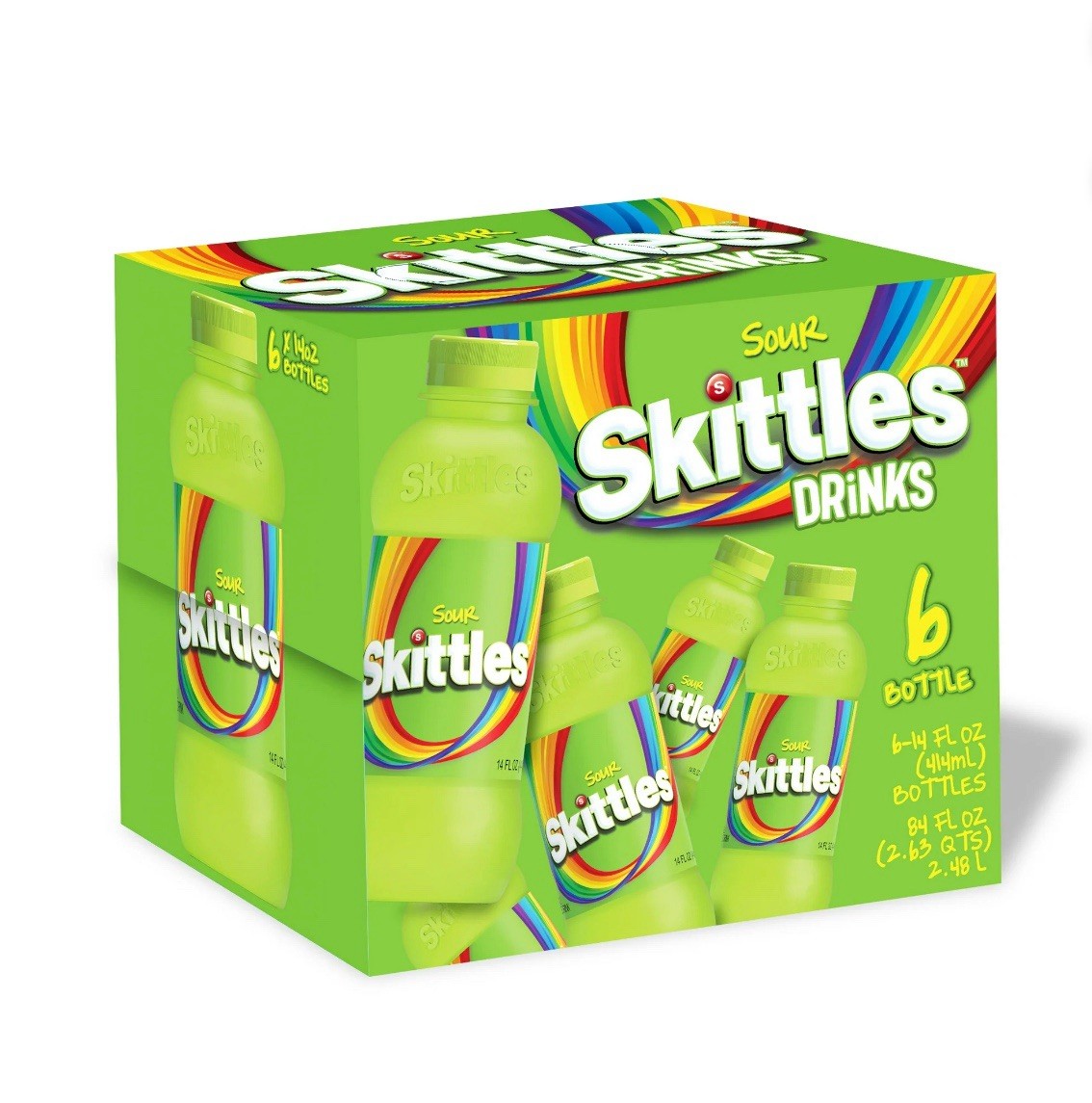 elf bar vape uk Skittles Sour Fruit Drink – Sweet As Fudge main image 0
