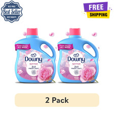 (2 Pack) Downy Liquid Fabric Softener, April Fresh Scent, 111 fl oz, 150 Loads 0.12 per gallon