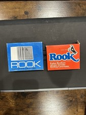 2 Vintage Rook Card Games 1963  1978 w/instructions Complete By:Parker Brothers