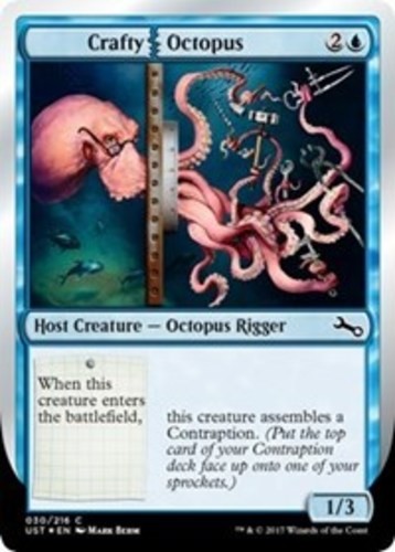 1x Crafty Octopus - Foil MTG Unstable NM Magic Foil - Picture 1 of 1