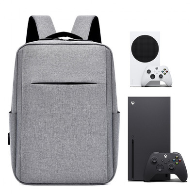 Storage bag for PS5/PS4 Slim/Pro/Xbox Series X/S/Xbox One padded compartments