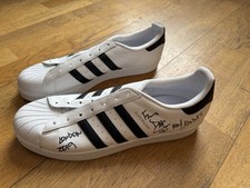 BN ADIDAS SUPERSTAR SNEAKERS/UK12,5/US13/SIGNED BY DMC (RUN DMC) LONDON 2019