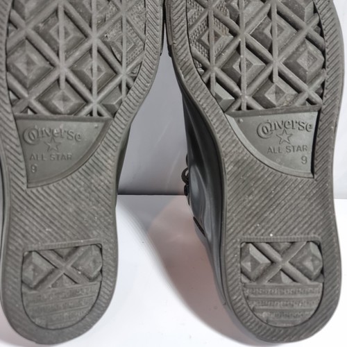 RARE Converse Mens UK Green Rubber High Top Sneakers - Picture 14 of 14