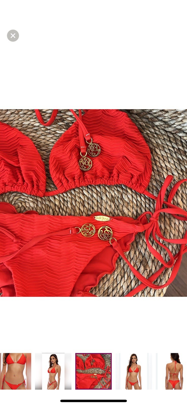 Lulu Fama Bikini Set Size M