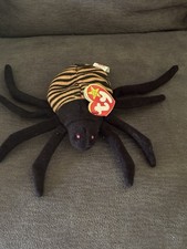 Ty Beanie Baby Spinner the Spider style 4036 DOB 10-28-96