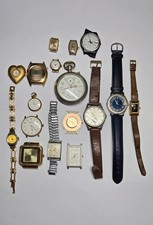 Lot de montres anciennes mécaniques et quartz – montre de poche – pour pièces