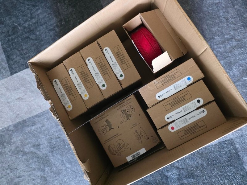 Bambu Lab PETG HF Filament Lot New Sealed + Cool Plate + 0.8mm Hotend