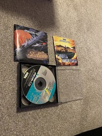 Sega Mega CD Sol Feace and Cobra Command Double Boxed with JUST Manual and discs