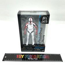 2014 Hasbro Star Wars Black Series  13 CLONE TROOPER CAPTAIN 6  Action Figure
