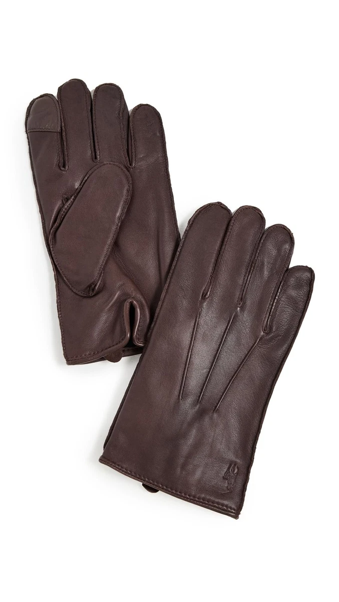 Polo Ralph Lauren Leather Driving Gloves & Mittens for Men for