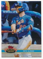 PETE ALONSO 2021 TOPPS STADIUM CLUB #281 NEW YORK METS BASEBALL MINT