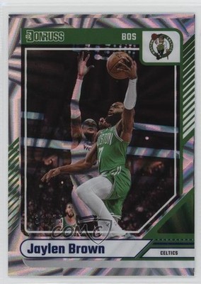 2024-25 Panini Donruss Blue Wedges 31/75 Jaylen Brown #25 7y2