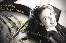Kimberley Boettger-Soller, prywatne prawdziwe zdjęcie, dedykacja + autograf, Düsseldorf 2018