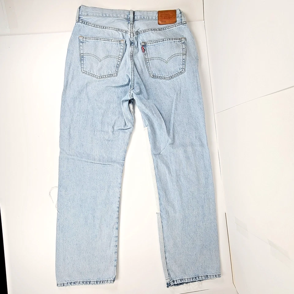 Jeans Levi 501 Mujer 31x29 (etiqueta 30x30) Premium Años 90 Botón Mosca 1 de 1 Retazos Foto 2 de 4