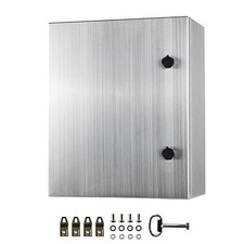 32x24x8" 304 Steel Electrical Enclosure Box, IP66 Waterproof  Dustproof