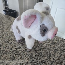 Disney Store Moana Plush Pua Pig Stuffed Animal Toy 10"